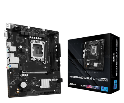 Płyta główna ASRock H610M-HDV/M.2 D5 GEN5